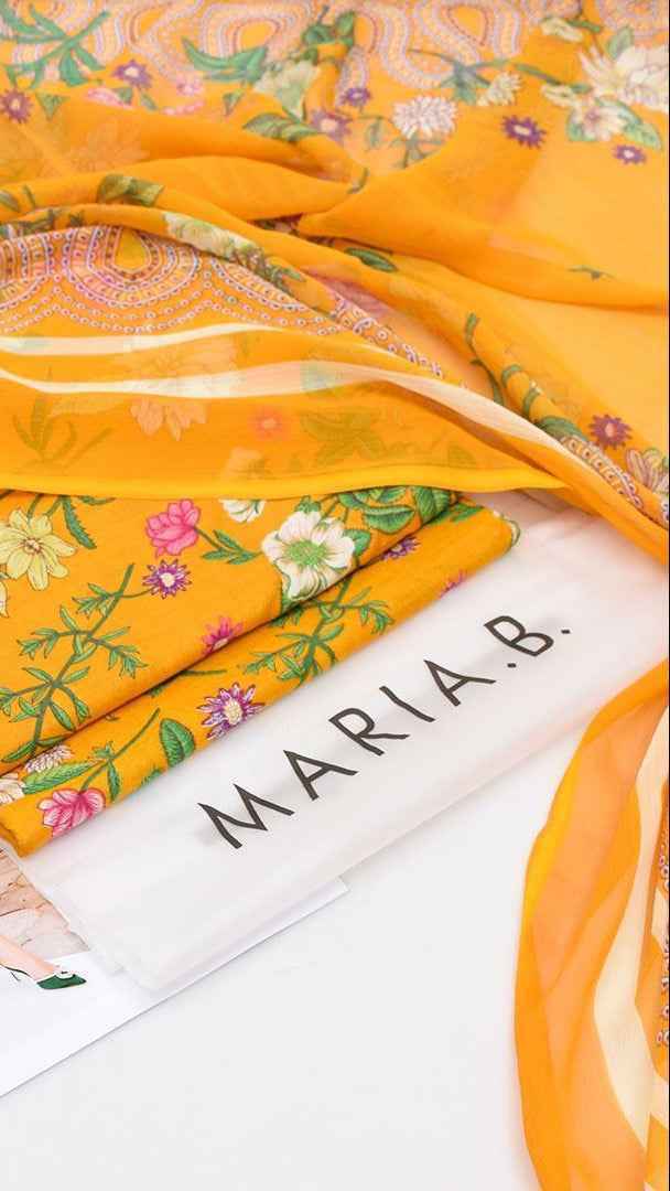 2026 Printed Lawn 3PC Suit with Chiffon Dupatta – Unstitched Summer Collection # - Women's Fashion available at Ghar