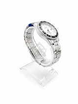 Junos Men’s Stainless Steel Watch – White Dial