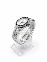 Junos Men’s Stainless Steel Watch – White Dial