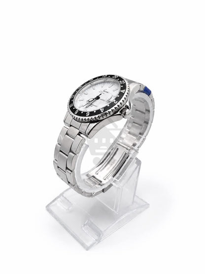 Junos Men’s Stainless Steel Watch – White Dial