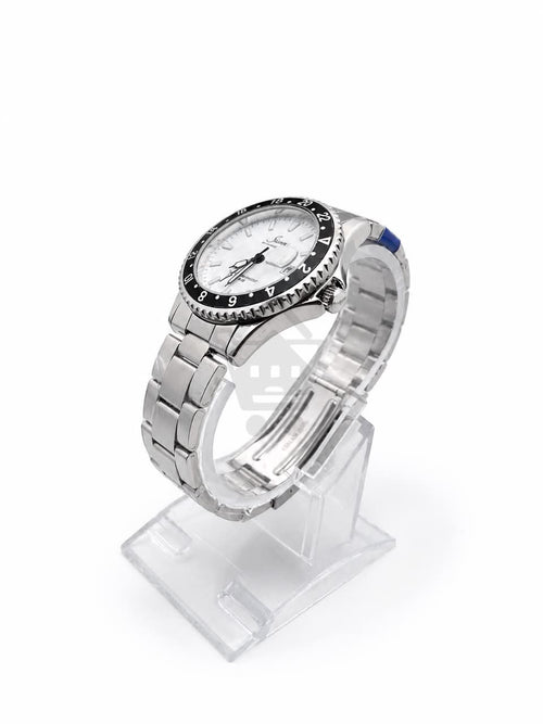 Junos Men’s Stainless Steel Watch – White Dial