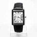 Old Money Tank Style Watch – Roman Numeral Dial