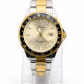 Junos Men’s Two-Tone Stainless Steel Watch – Gold Dial