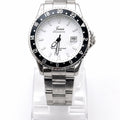 Junos Men’s Stainless Steel Watch – White Dial