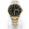 Junos Men’s Two-Tone Stainless Steel Watch – Black Dial
