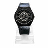 Black Skeleton Chronograph Luxury Watch | Ghar Mart