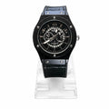 Black Skeleton Chronograph Luxury Watch | Ghar Mart