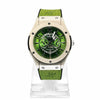 Green Skeleton Chronograph Luxury Watch | Ghar Mart