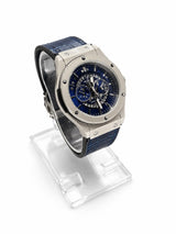Blue Skeleton Chronograph Luxury Watch | Ghar Mart