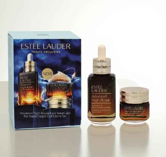 Estée Lauder Advanced Night Repair Face Serum & Eye Supercharged Gel-Creme Set – Travel Exclusive