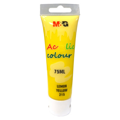 M&G Professional Acrylic Color - 75ml Large Tube | High-Gloss Artist Paint - Acrylic Color available at Ghar Mart