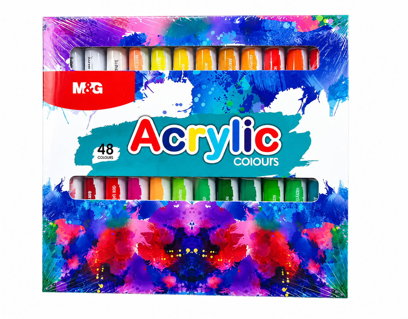 M&G Professional Acrylic Paint Set – Premium Artist Quality | Available in 12, 2 - Acrylic Color available at Ghar Mart