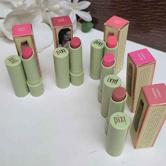 Pixi LipGlow Hydrating Tinted Lip Balm – Sheer Buildable Colour & Glossy Finish
