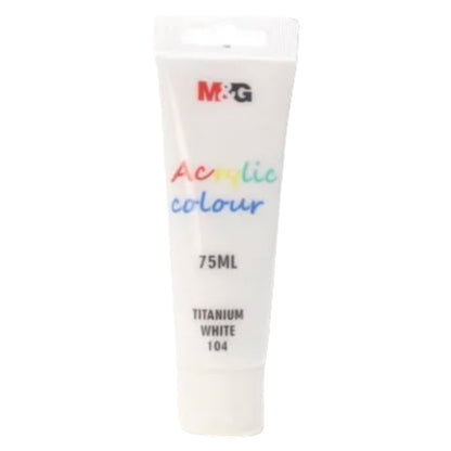 M&G Professional Acrylic Color - 75ml Large Tube | High-Gloss Artist Paint - Acrylic Color available at Ghar Mart