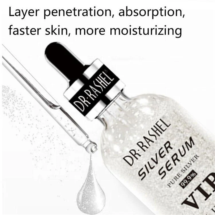 dr.rashel silver serum 99.9% vip all in one pure silver, 50ml
